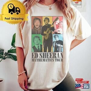 Ed Sheeran Unisex Shirt Concert Mathematics Tour